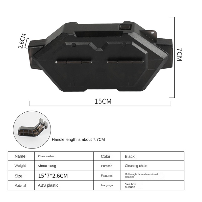 Bộ Dụng Cụ Vệ Sinh Xích Xe Đạp Leo Núi Tiện Lợi