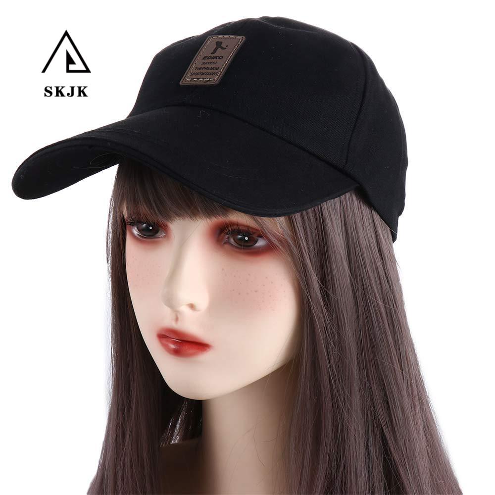 Mũ Lưỡi Trai Chất Liệu Da PU Phối Cotton Phong Cách Hip Hop Hàn Quốc Thời Trang Cho Nam Và Nữ