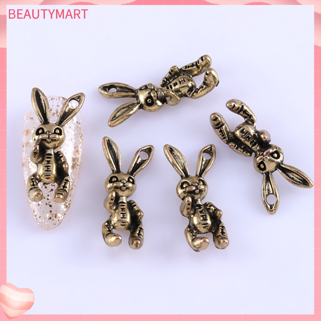 Set 10 Phụ Kiện Trang Trí Móng Tay Nghệ Thuật Tạo Hiệu Ứng 3D Bằng Hợp Kim Kẽm Không Phai Màu Sắc Phong Cách Halloween