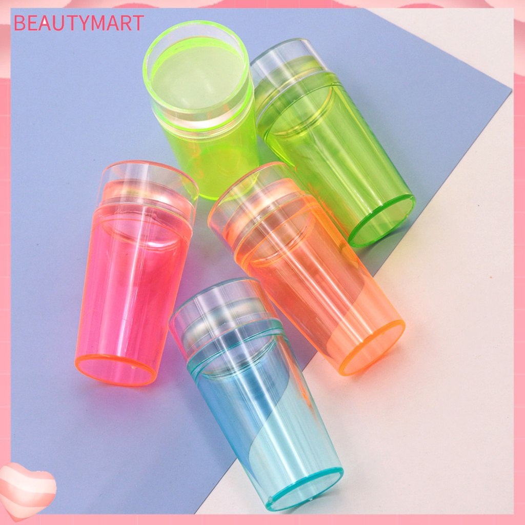 Dụng Cụ In Dấu Trang Trí Móng Tay Bằng Silicon Trong Suốt Không Biến Dạng