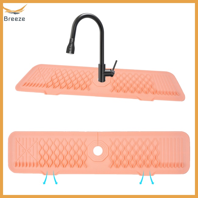 Thảm Silicone Bảo Vệ Đầu Vòi Nước Chống Văng Nhỏ Giọt Cho Nhà Bếp Nhà Tắm