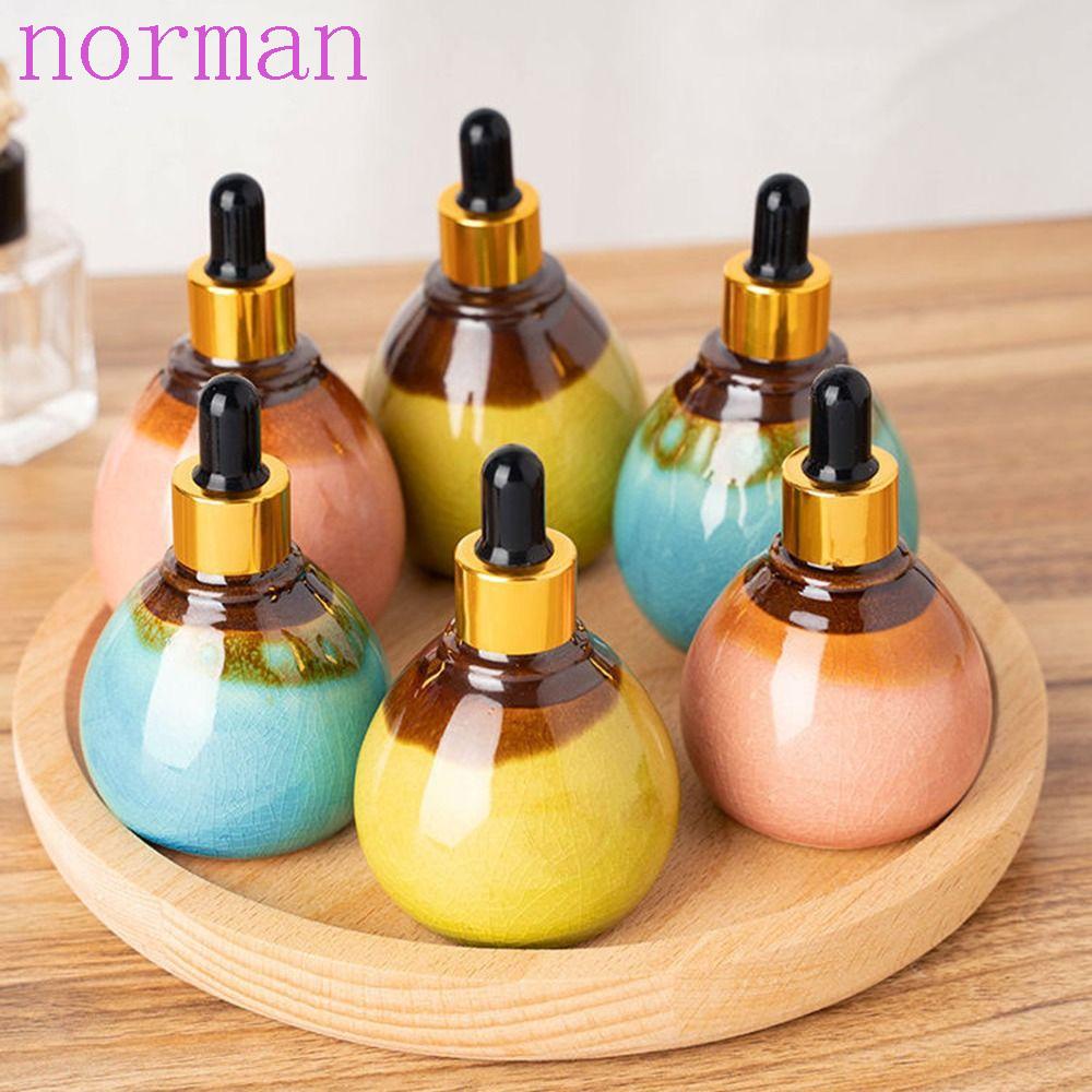 Norman Lọ Rỗng Đựng Tinh Dầu Nhiều Màu Sắc Phong Cách Vintage