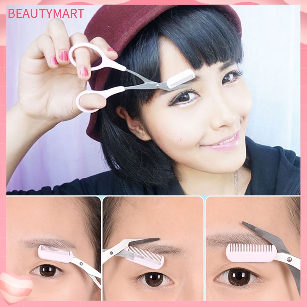 Kéo Tỉa Lông Mày Bằng Nhựa Có Thể Tháo Rời Tinh Tế