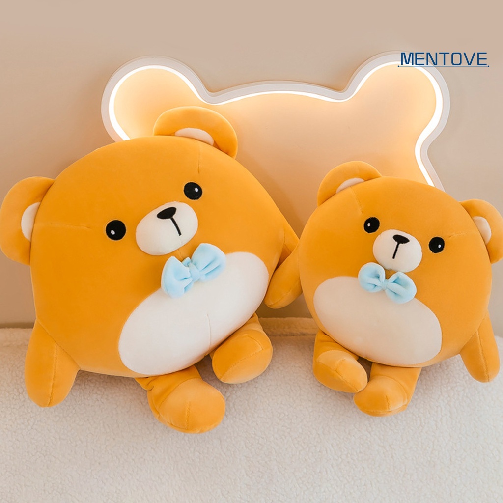 Gấu Nhồi Bông Bằng Cotton Mềm Mại Dễ Thương Trang Trí Nhà Cửa