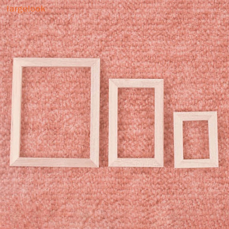 Bộ 3 Khung Ảnh Dùng Trang Trí Nhà Búp Bê DIY