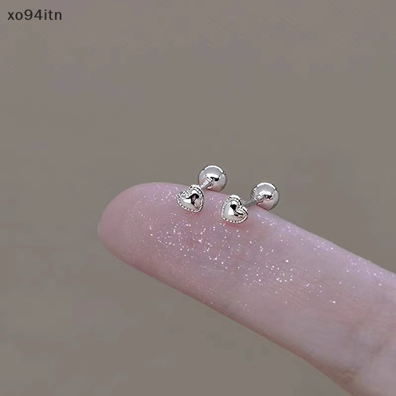 1 Đôi Khuyên Tai Nữ Hình Trái Tim Thời Trang