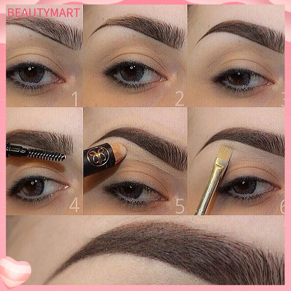 Set 8 Khuôn Thẻ Vẽ Lông Mày Chuyên Nghiệp