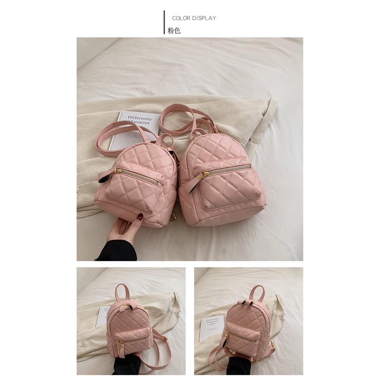 Ba Lô Thời Trang Nữ Kiểu Dáng Nhỏ Nhắn Xinh Xắn