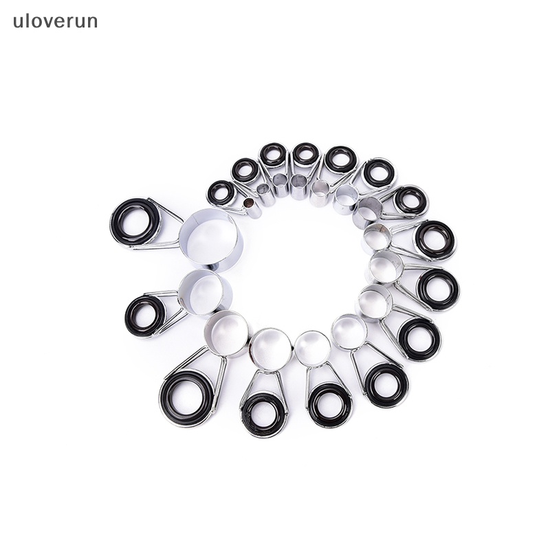 Uloverun Set 10 Vòng 16 Kích Cỡ Hỗ Trợ Sửa Cần Câu Cá Tự Nhiên vn