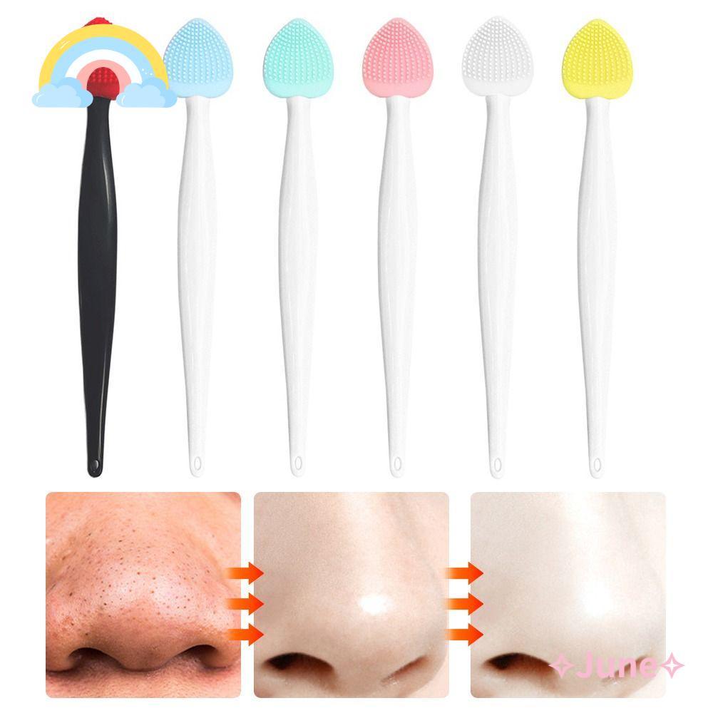 Cọ Silicone Hai Mặt Tẩy Tế Bào Chết Cho Môi 2 Trong 1