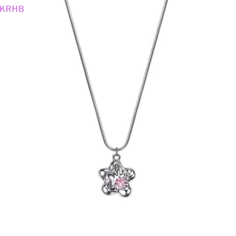 Vòng cổ Mặt Hình Ngôi Sao / Trái Tim Đính Đá Zircon Thời Trang Cho Nữ Mới