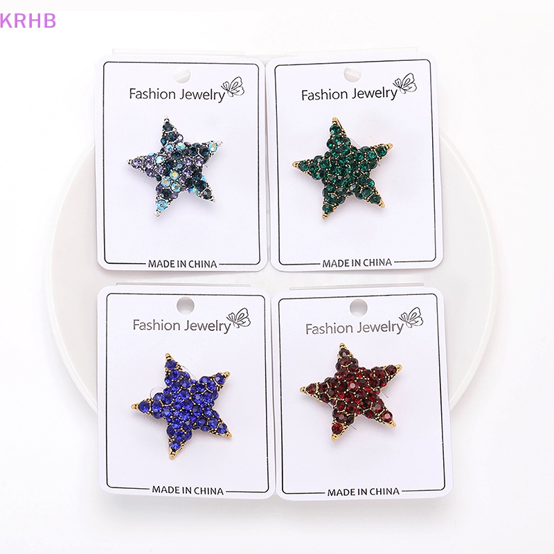 Ghim Cài Áo Hình Ngôi Sao Năm Cánh Thời Trang Cho Nữ Mới