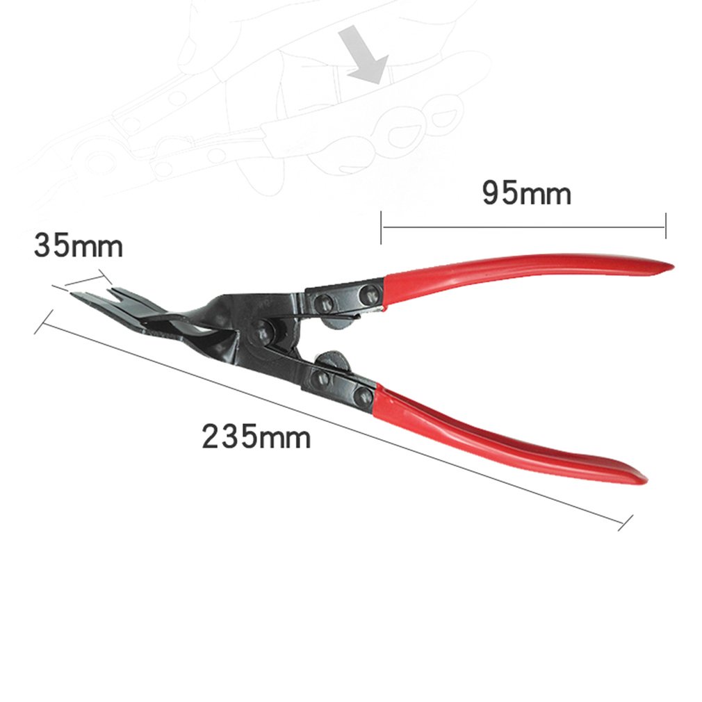 =Christmas=Open Light Pliers Pressed Buckle Clamp Car Headlight Lens Opener Repair Set