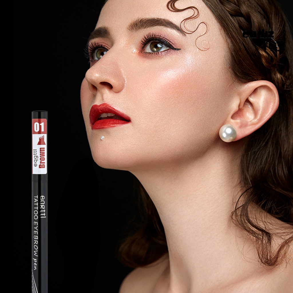 Bút Kẻ Lông Mày 4 Chấu Tạo Hiệu Ứng Trang Điểm Tự Nhiên Lâu Trôi Không Thấm Nước Và Mồ Hôi Sắc Tố Cao 6g