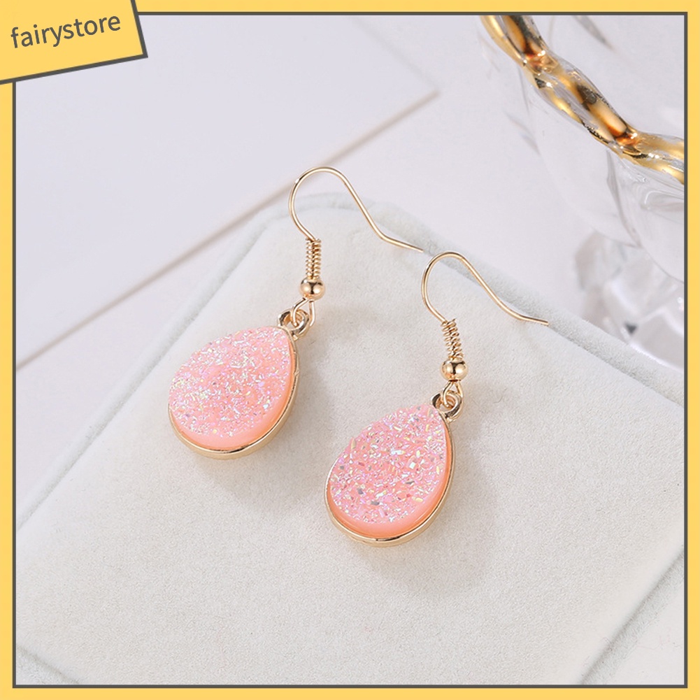 Bông Tai Hình Giọt Nước Thiết Kế Độc Đáo Thời Trang Cho Nữ