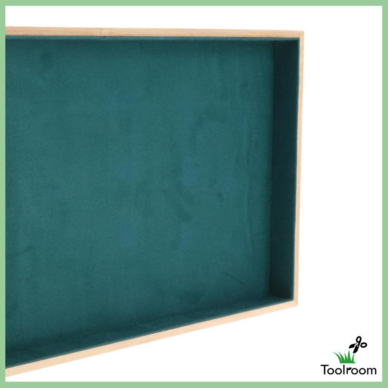 Khay Đựng Trang Sức / Vòng Đeo Tay / Ngăn Kéo Bằng Vải Flannel Có Thể Xếp Chồng Lên Nhau Tiện Dụng