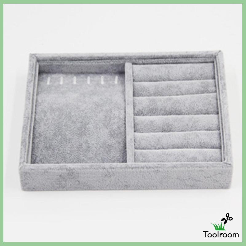 Giá Đỡ Trưng Bày Trang Sức Bằng Nhung 12 / 12 Ngăn