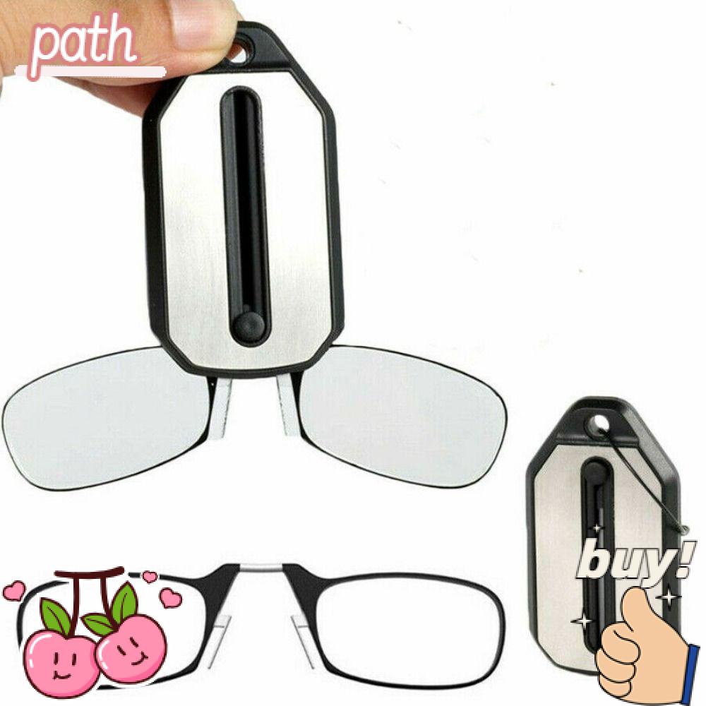 PATH Kính Đọc Sách Phóng Đại Không Gọng Có Móc Khóa Unisex