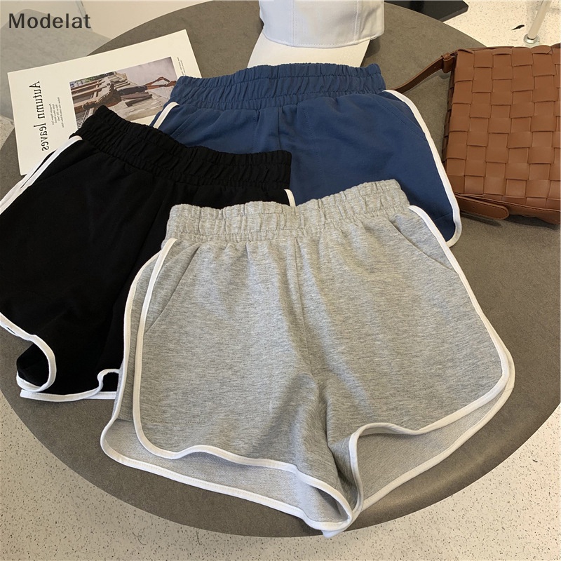 Mfc Quần Short Thể Thao Lưng Cao Ống Rộng Thời Trang Mùa Hè 2023 Cho Nữ