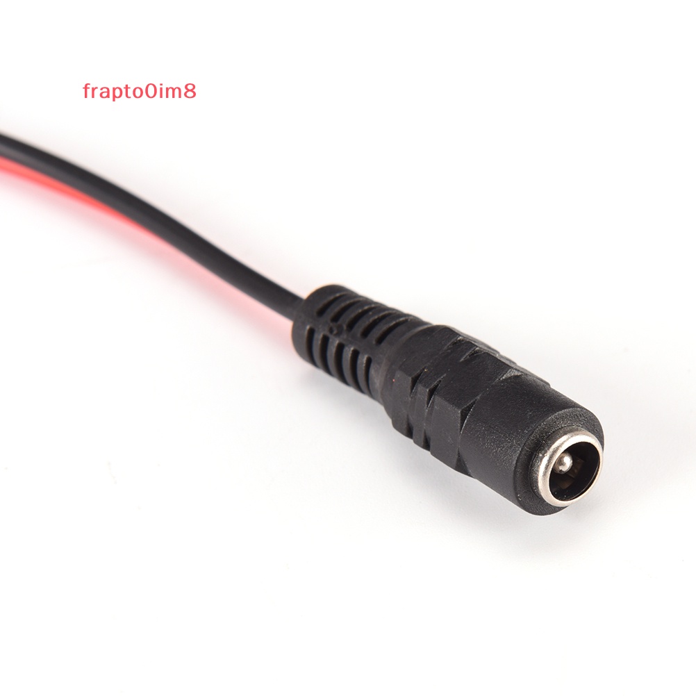 Nóng bán DC 5.5mm x 2.1mm DC nữ/nam Jack nối với 2 Alligator Clip cáp điện một mới