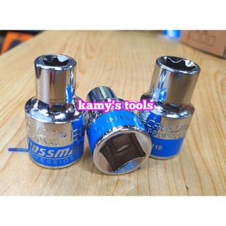 Đầu tuýp đầu khẩu E 1/2 inch Crossman E10 E11 E12 E14 E16 E18 E20 E22 E24
