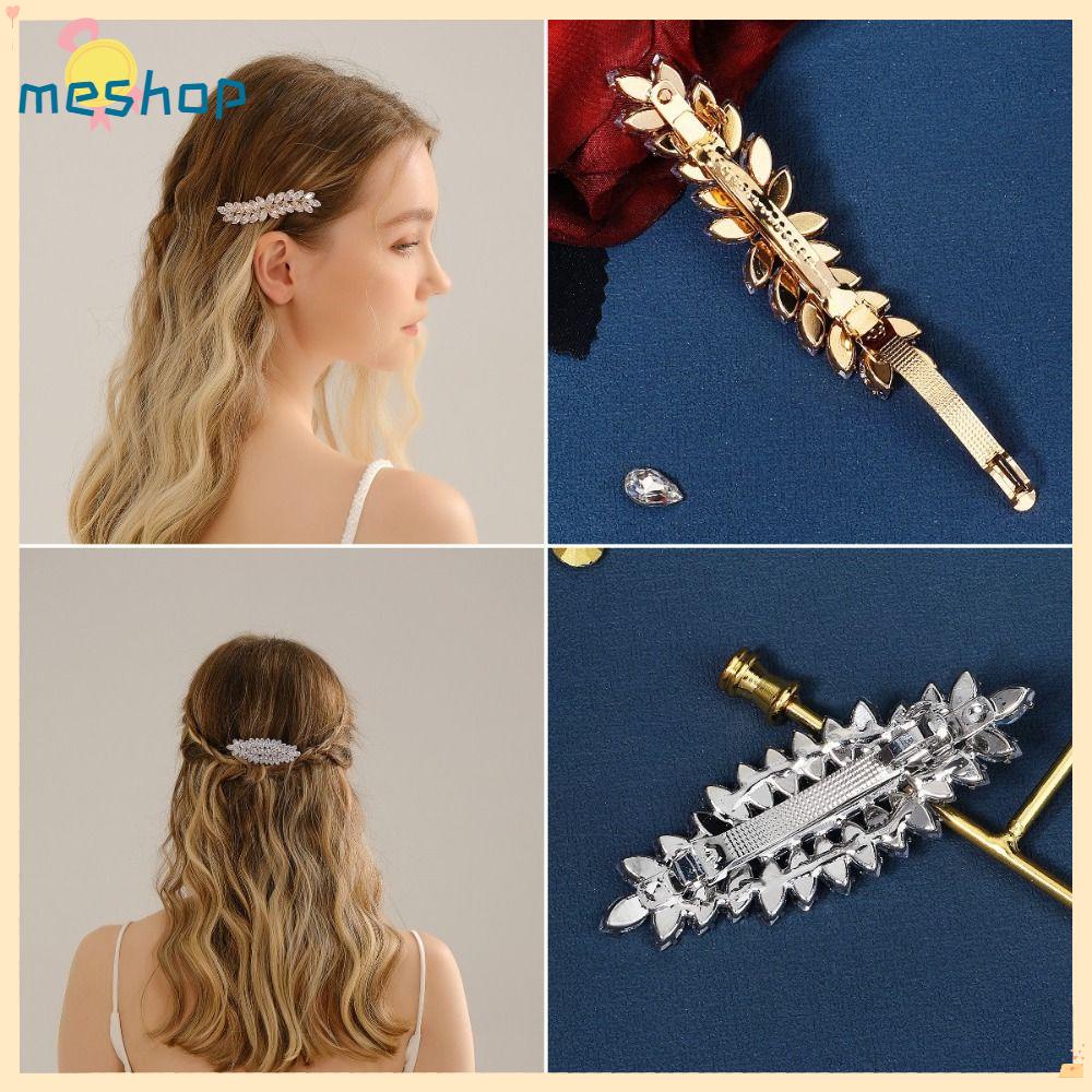 Kẹp Tóc Hình Chiếc Lá Sang Trọng Cho Phù Dâu