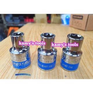 Đầu tuýp đầu khẩu E 1/2 inch Crossman E10 E11 E12 E14 E16 E18 E20 E22 E24