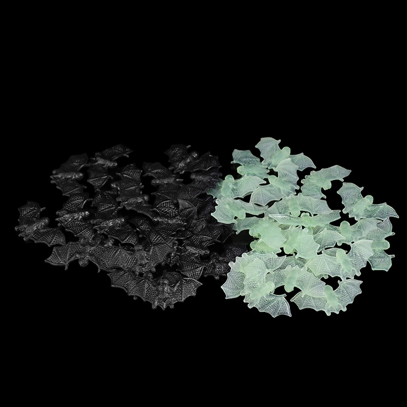 Bộ 20 Dơi Bằng Nhựa Sống Động Dùng Trang Trí Halloween