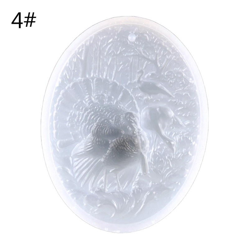 Khuôn Silicone Làm Móc Khóa Hình Động Vật Mini