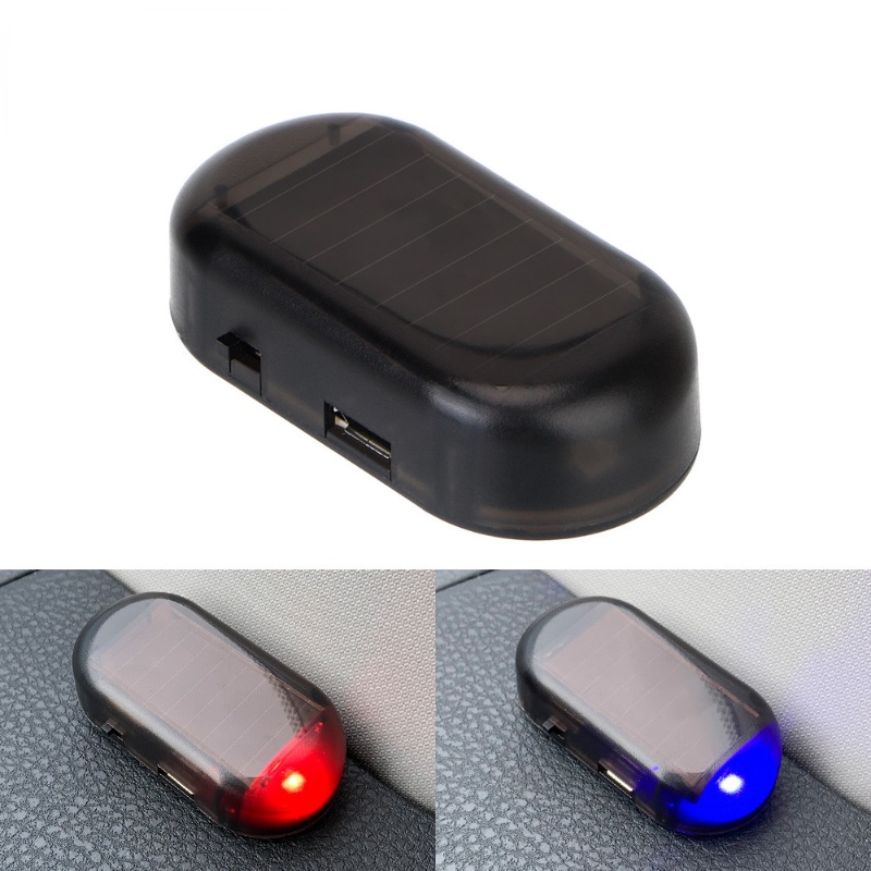 Đèn LED Giả Cảnh Báo Chống Trộm Sử Dụng Năng Lượng Mặt Trời