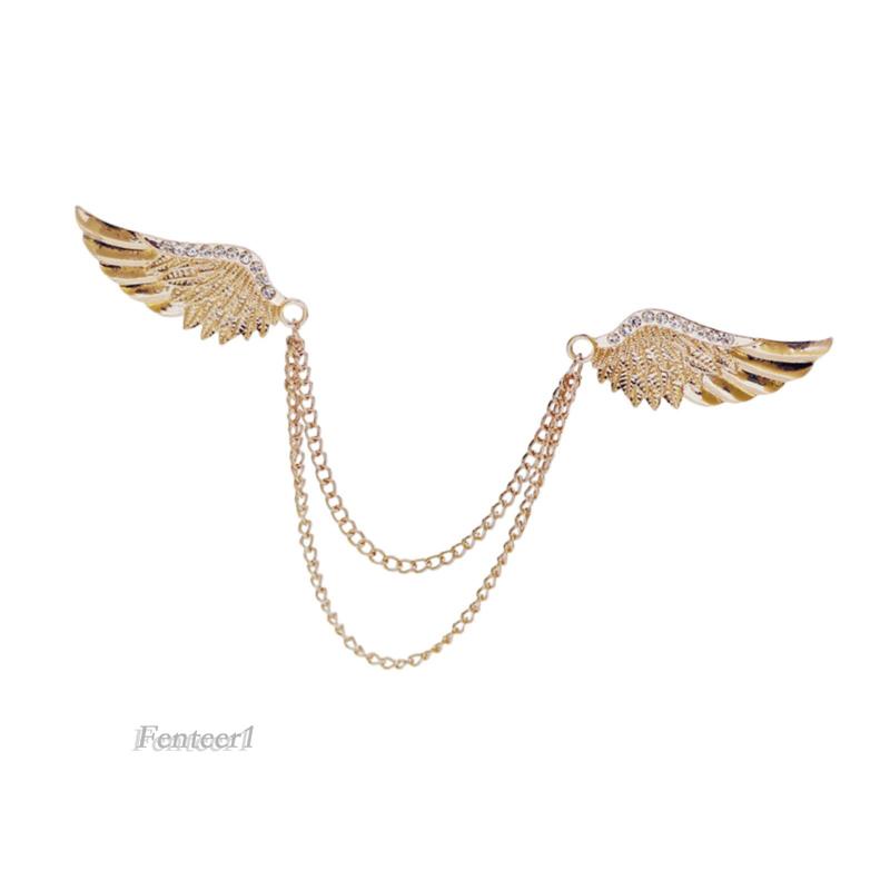 Trâm Cài Áo Hình Cánh Thiên Thần Phong Cách Vintage Cho Nữ Fenteer1]