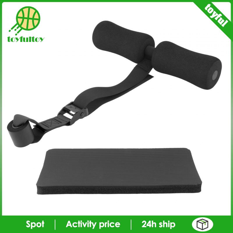 Dây Đai Quấn Chân Tập Thể Dục Kèm Đệm Đầu Gối Tiện Dụng