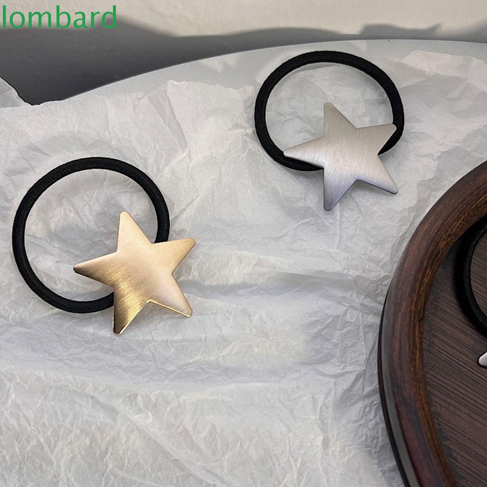 Dây Cột Tóc Y2K Co Giãn Hình Ngôi Sao Năm Cánh Phong Cách Harajuku Cổ Điển Cho Nữ