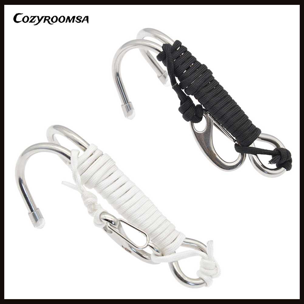 Móc Hai Đầu Bằng Thép Không Gỉ Trọng Lượng Nhẹ Cho Hoạt Động Dưới Nước