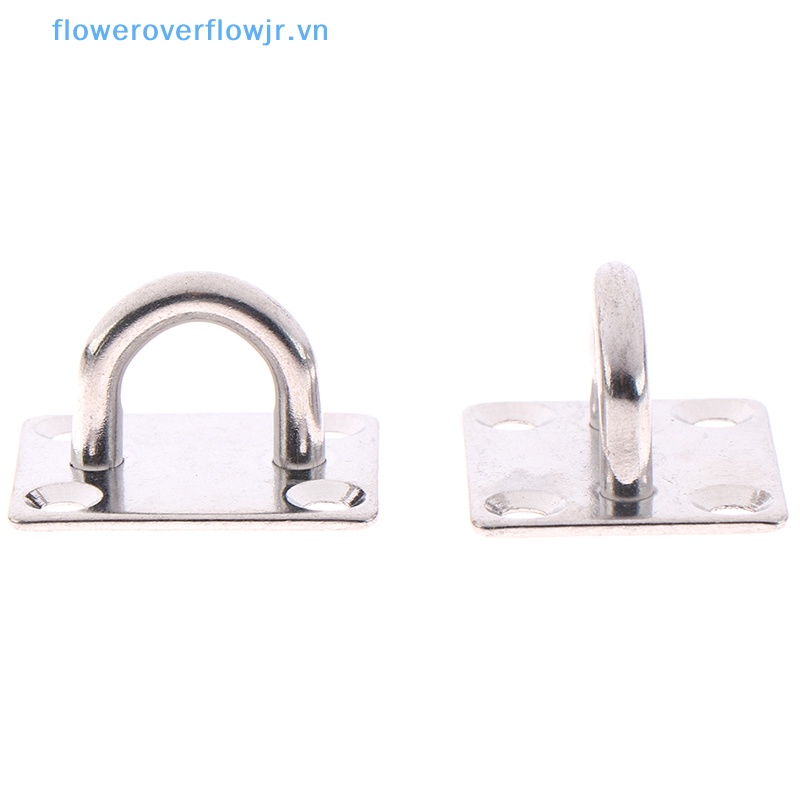 2 Móc Treo Võng Chữ U Bằng Thép Không Gỉ Đa Năng