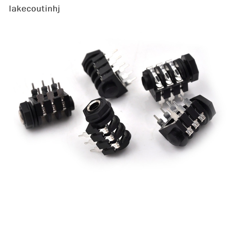 Set 5 Đầu Nối Phích Cắm Âm Thanh PCB 6.35mm