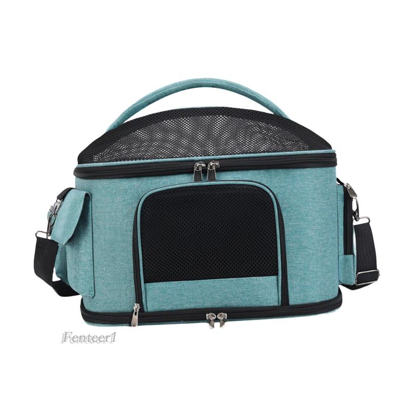 [Fenteer1] Túi Xách Đựng Thú Cưng Mềm Mại Gấp Lại Được