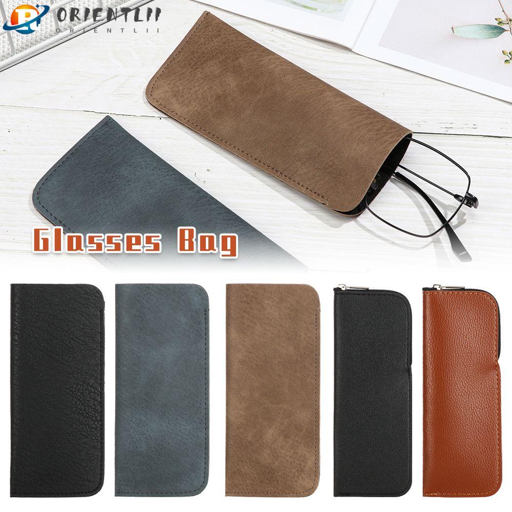 Túi Da Mềm Chống Nước Đựng Mắt Kính Đọc Sách Tiện Lợi