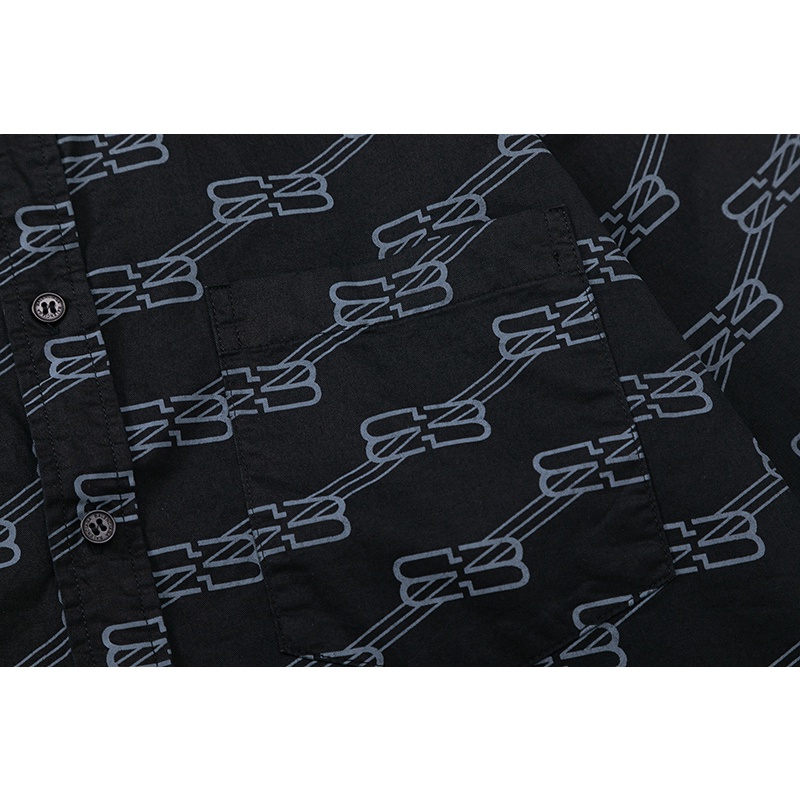 Áo Sơ Mi Unisex Tay Dài Hai B-A 88 Thời Trang Chất Lượng Cao