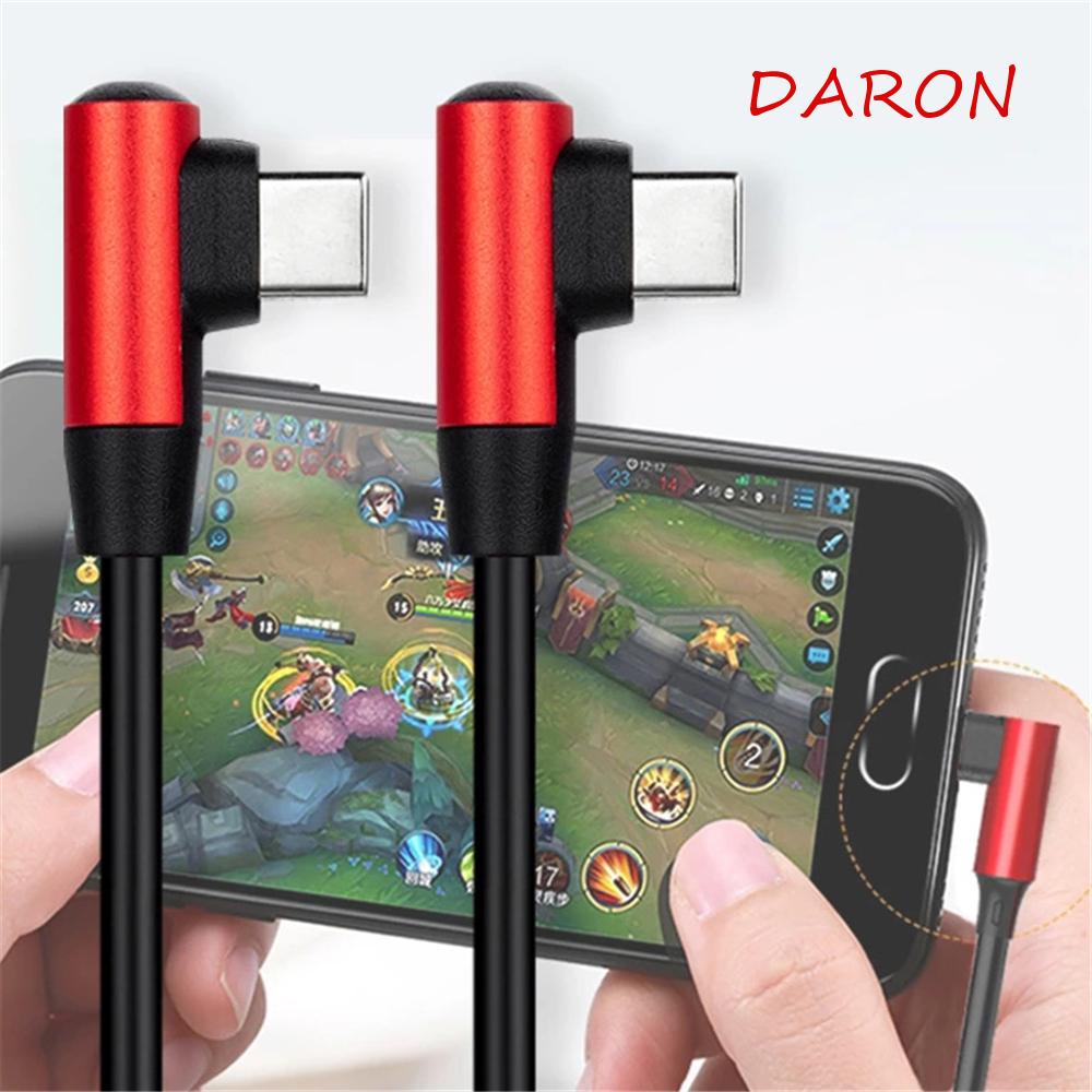 Dây Cáp Sạc Nhanh 20V 3A 60W Type C Đầu Đực Sang Đầu Đực 90 Độ