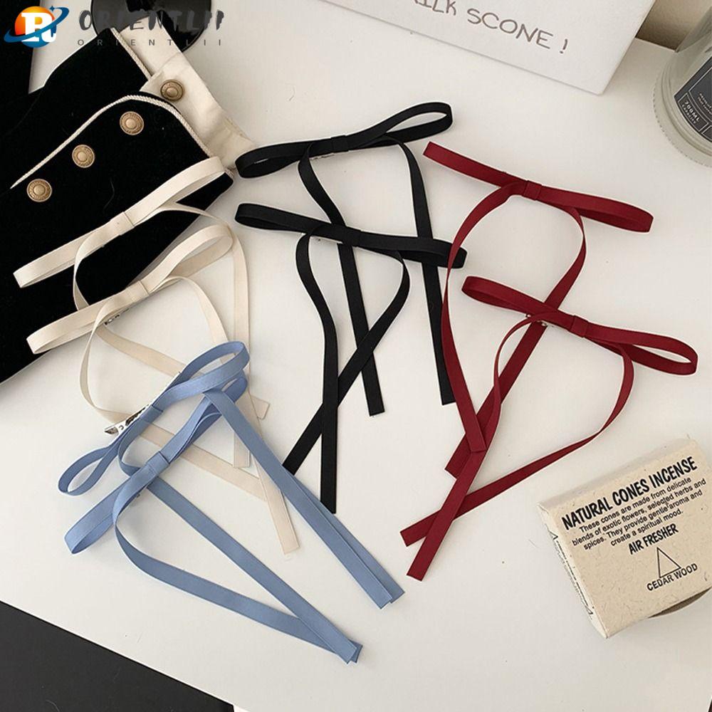 Kẹp Tóc Hình Nơ Phong Cách Vintage Mới Cho Nữ