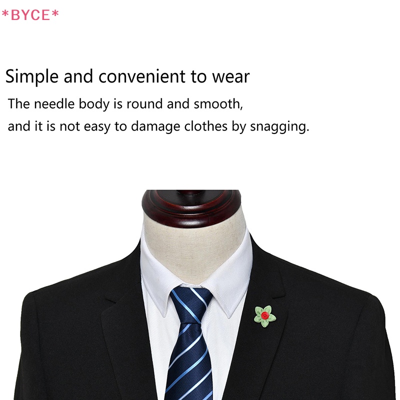 Trâm Cài Áo Sơ Mi Hình Hoa Năm Lá Thời Trang Cho Nam Mới