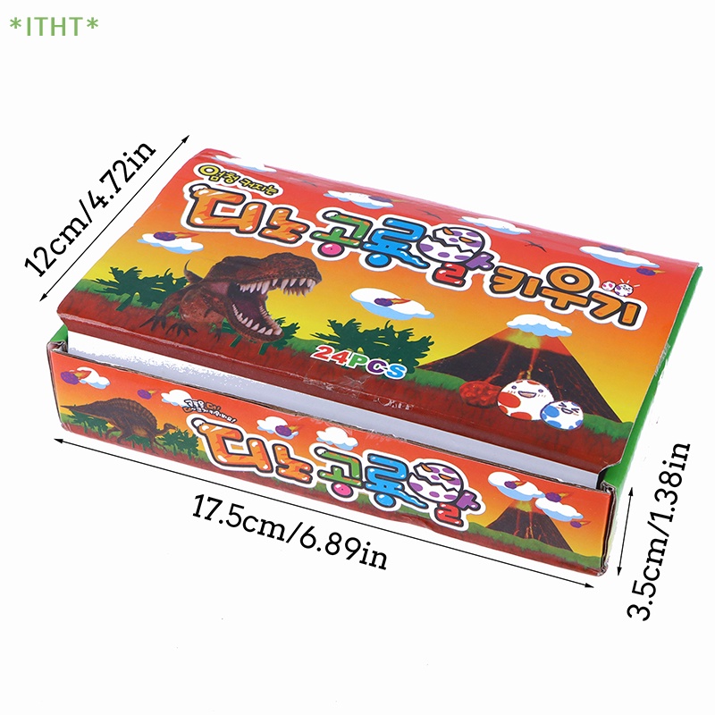 Set 24 Trứng Khủng Long Nở Trong Nước Mới