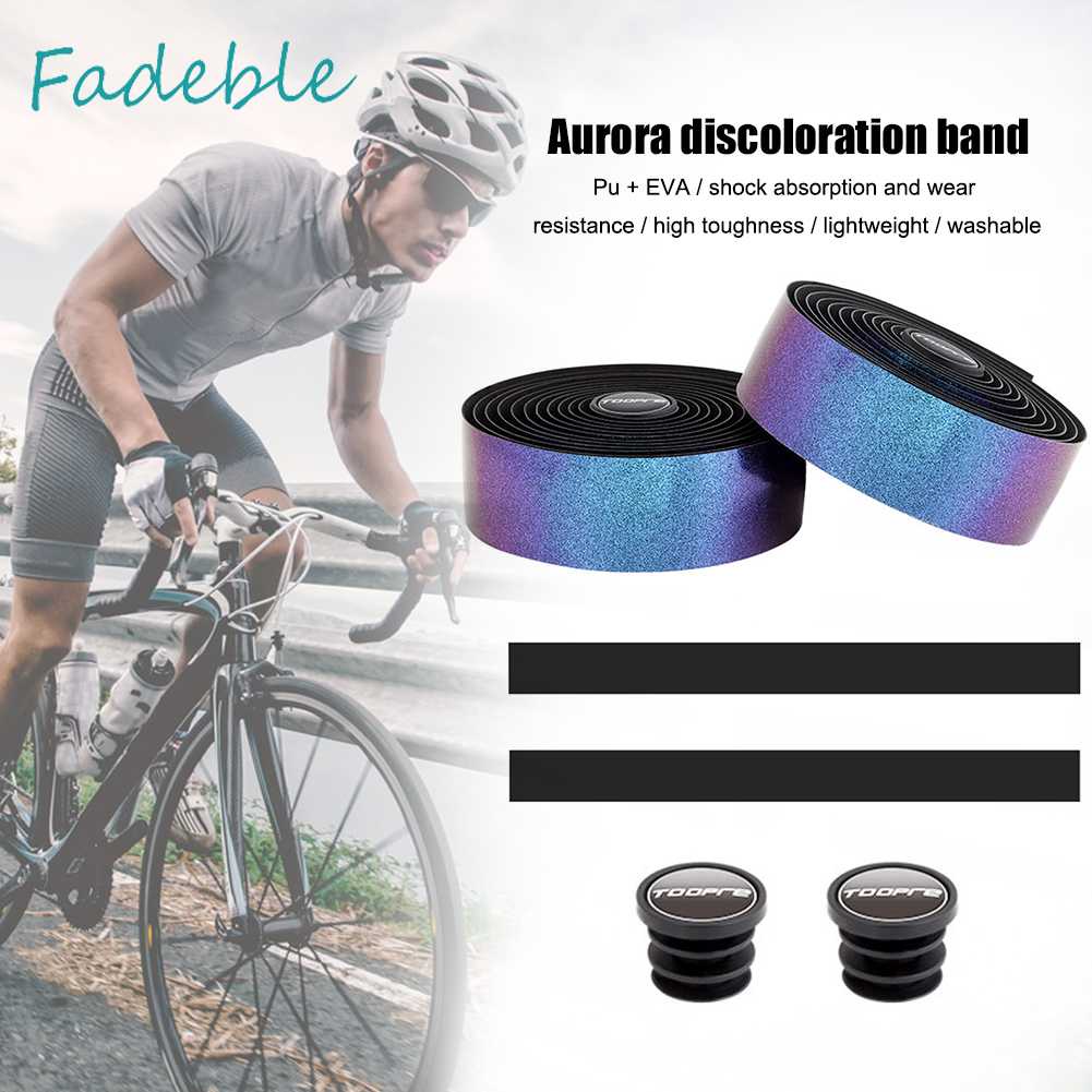 1 Cặp Băng Quấn Tay Lái Xe Đạp Màu Gradient