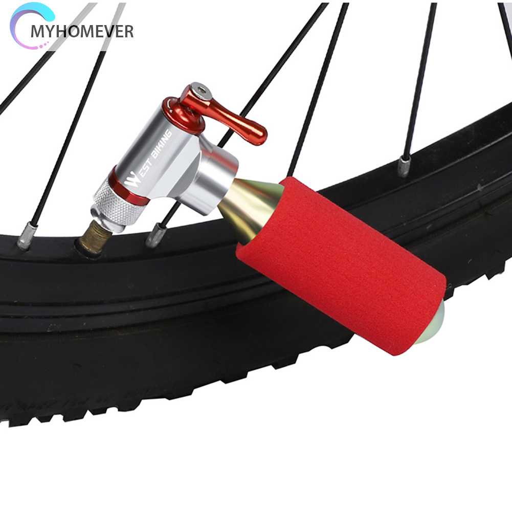 Ống Bơm Xe Đạp Mini Bằng Nhôm CO2 Tiện Dụng