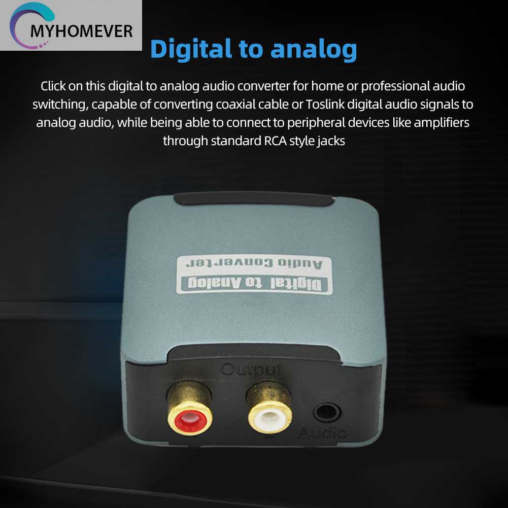 Bộ Chuyển Đổi Âm Thanh Kỹ Thuật Số Sang Analog Chuyên Nghiệp Cho Gia Đình