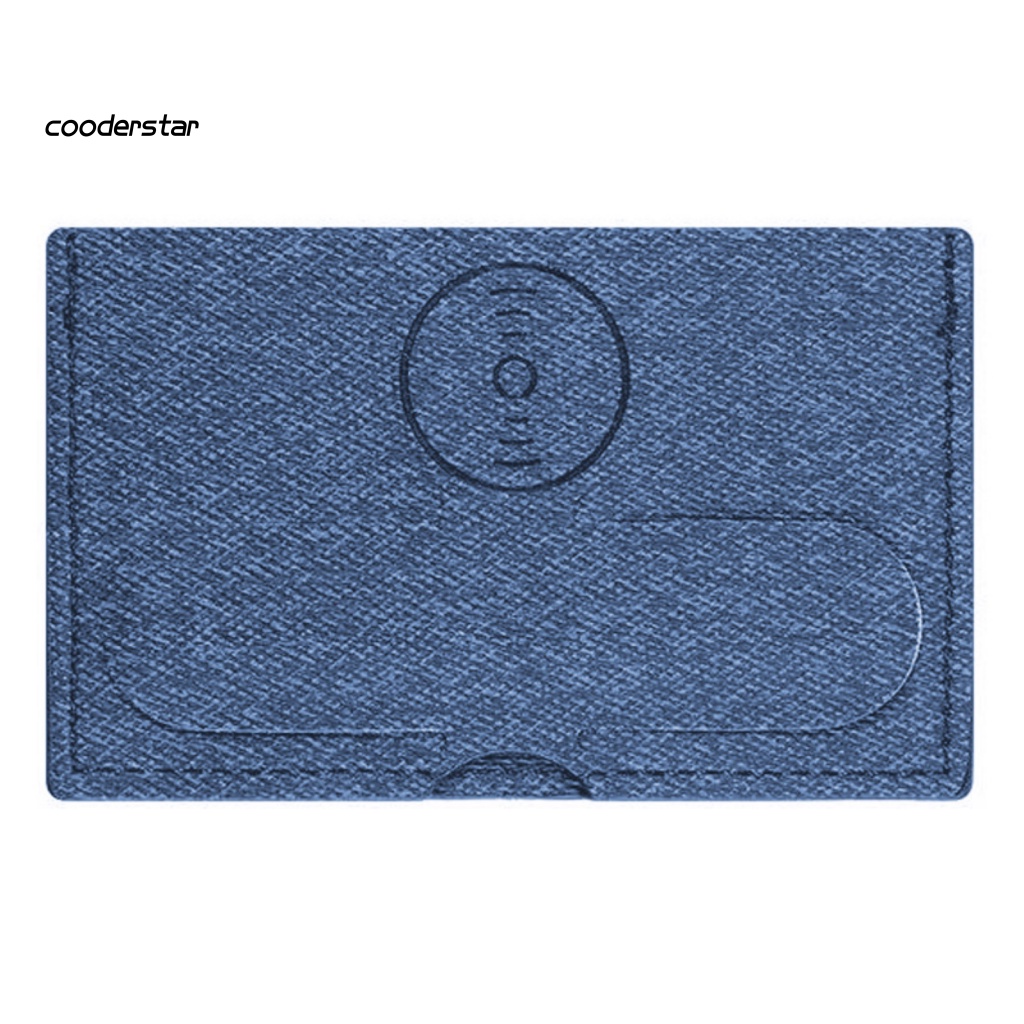 Miếng Dán Điện Thoại Siêu Mỏng Có Ngăn Đựng Thẻ Từ Tính Không Để Lại Dấu Vết