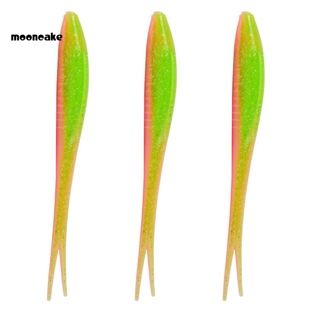 Bộ 3 Mồi Câu Cá Giả Mềm Không Biến Dạng