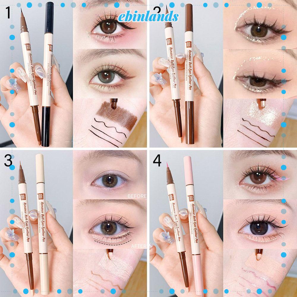 Bộ 2 Bút Kẻ Mắt Siêu Mịn Và Lấp Lánh Thương Hiệu EBINLANDS