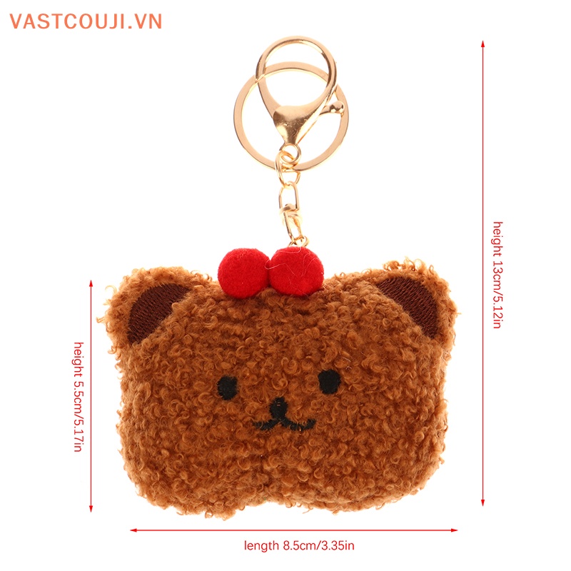 Móc Khóa Gấu Bông VASTJI Dễ Thương
